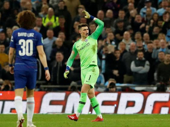 Kepa did not want to be taken off (Reuters)