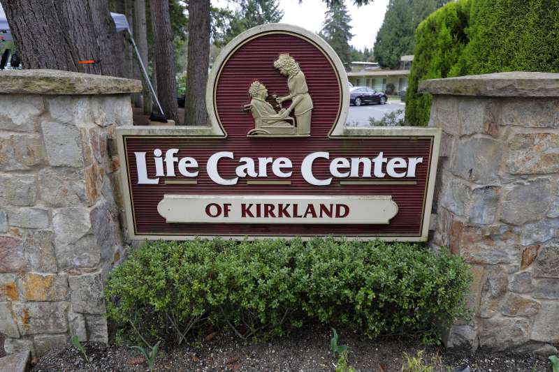 武漢肺炎：美國華盛頓州柯克蘭生命醫療中心（Life Care Center of Kirkland）疑似出現大規模院內感染（AP）