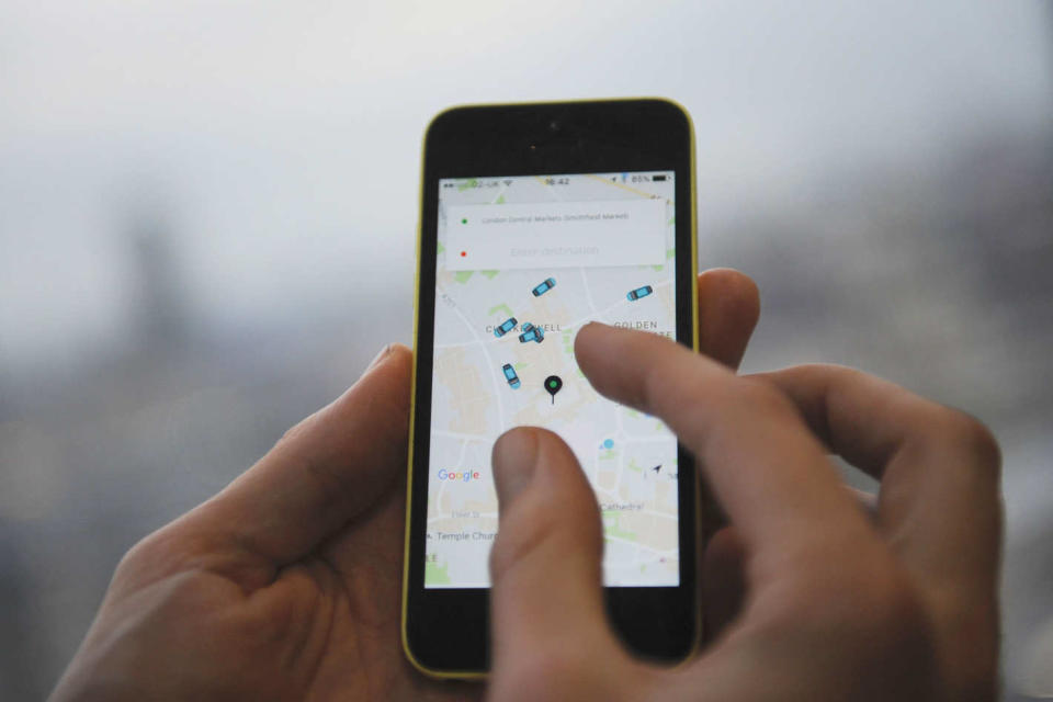 Uber espiaba a los usuarios de iPhone (Uber)