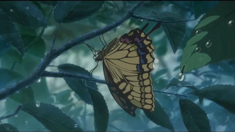 Suzume butterfly