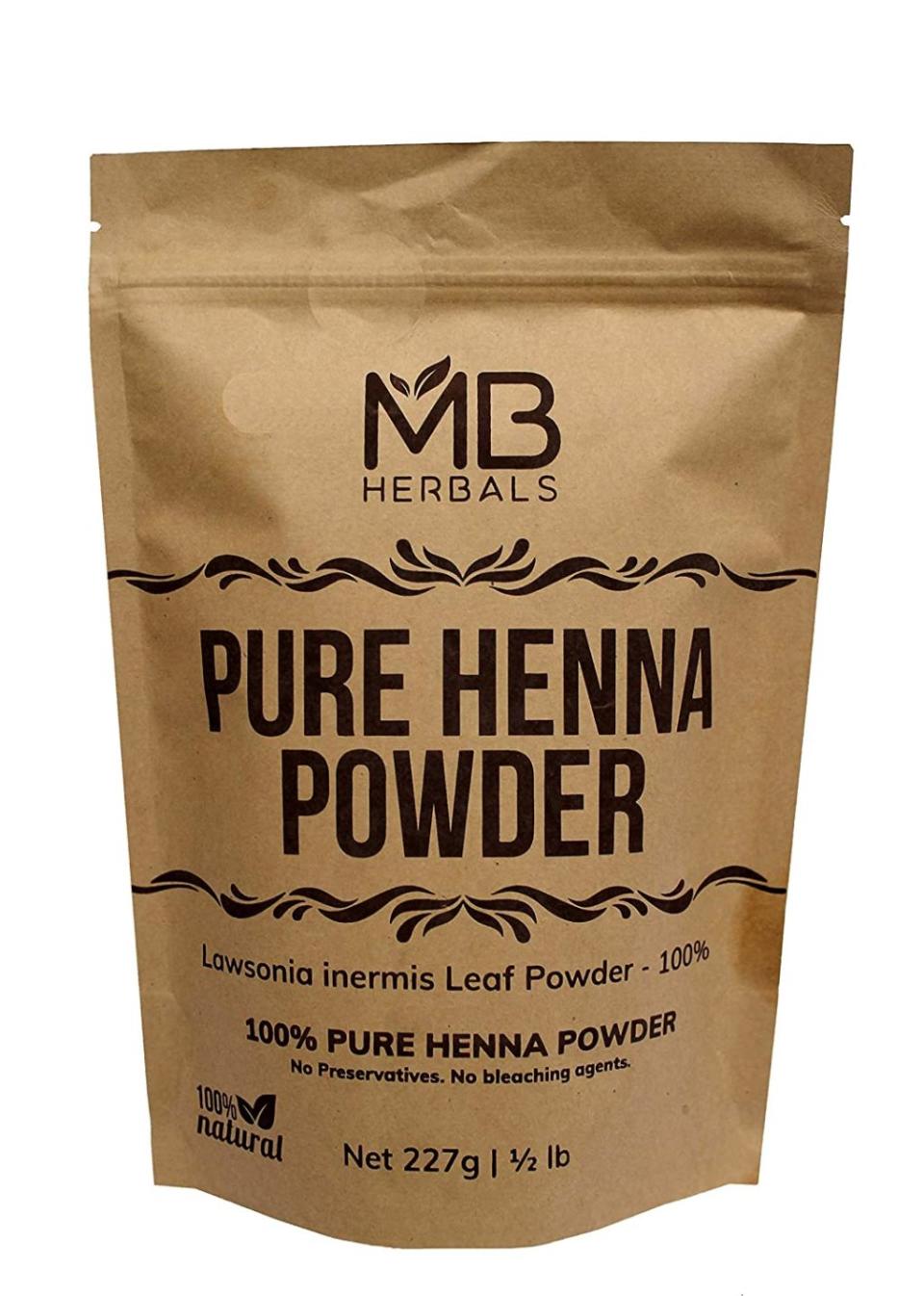 mb herbals, best henna hair dyes