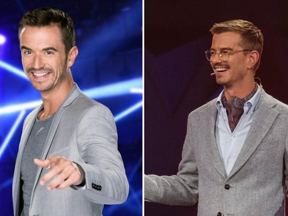 Konnten 2022 Millionen von Zuschauern mit ihren Shows begeistern: Florian Silbereisen und Joko Winterscheidt (re.). (Bild: MDR/HA Kommunikation /     ProSieben/Florida TV/Anna Thut)