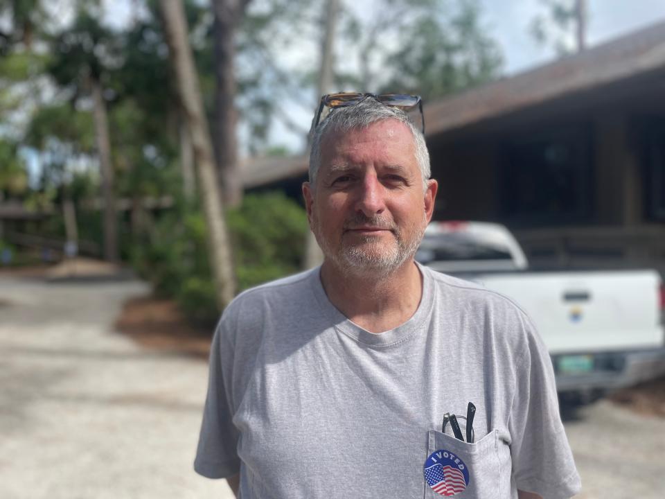 Siesta Key resident David Steiner voted for Val Demings for U.S. Senate and Charlie Crist for governor.