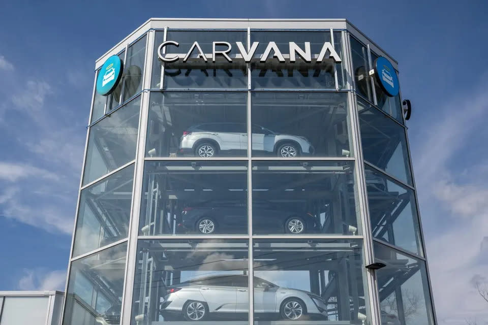 Carvana, Acciones, Wall Street