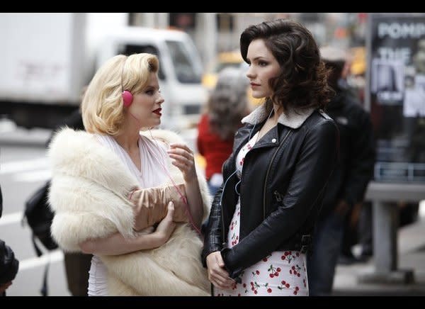 <strong>Starring: </strong>Debra Messing, Anjelica Huston, Jack Davenport, Katharine McPhee, Megan Hilty    <strong>What It's About:</strong> NBC calls this show, which is set among the schemers and strivers of Broadway, a "musical drama." We're calling it one of 2012's best pilots, and we very much hope this show can deliver on what that smart first hour promised.     <em>Series premieres Mon., Feb. 6, 10 p.m. EST on NBC</em>