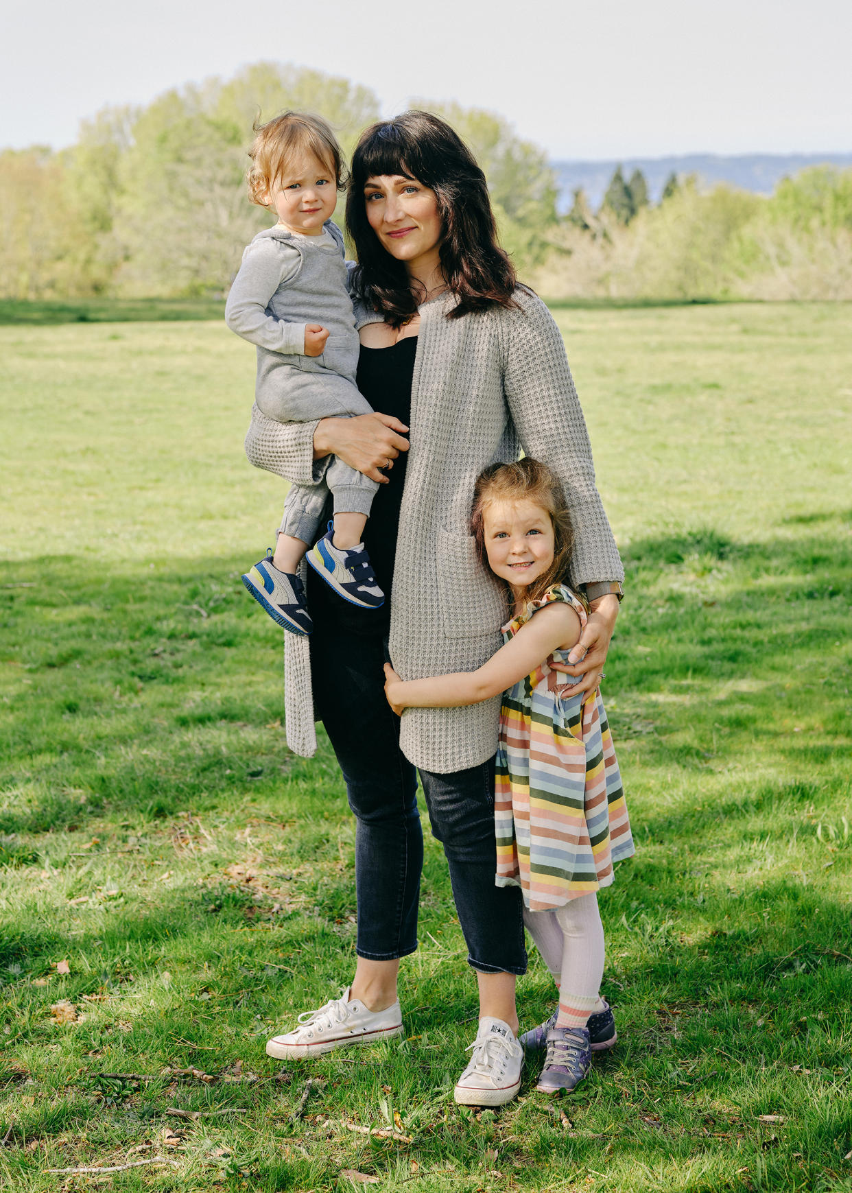 Holly Alexander, pictured with her two children. (Courtesy Elizabeth Rudge)