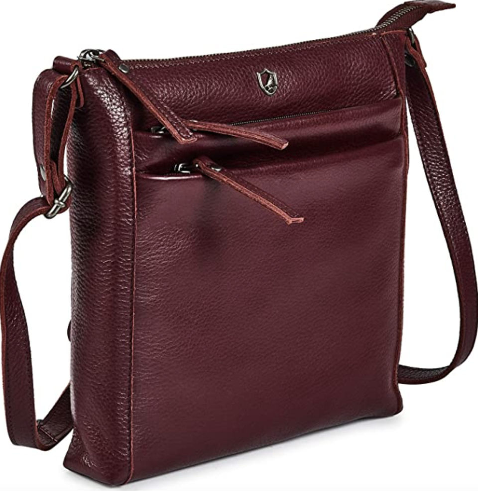 Cochoa Small Real Leather Crossbody Handbag (Photo via Amazon)