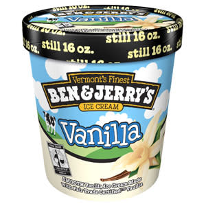 Ben and Jerry's Vanilla Ice Cream