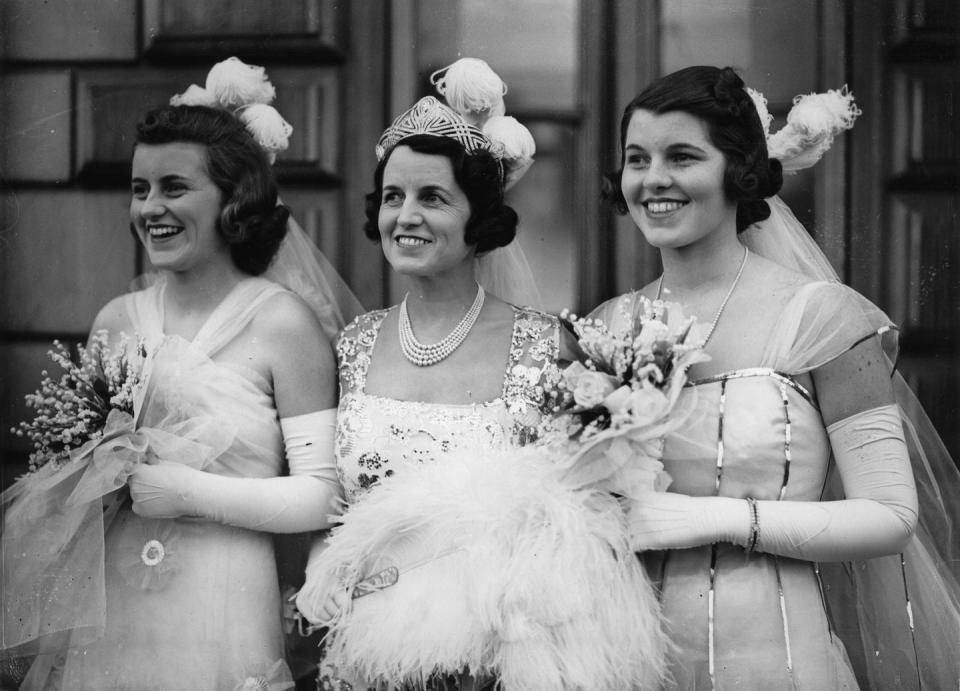1937: Kathleen, Rose, and Rosemary Kennedy