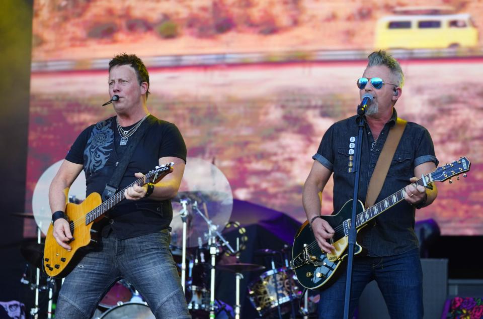 Lonestar performs at Country Thunder music festival near Florence on April 14, 2023.