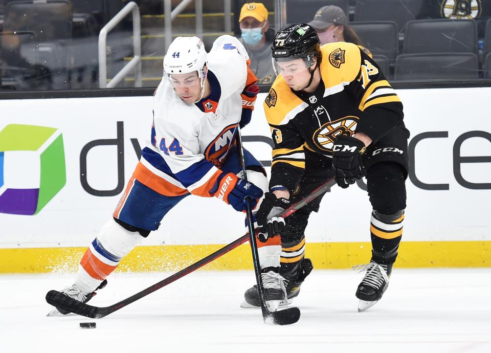Jean-Gabriel Pageau and the New York Islanders will square off with Charlie McAvoy and the Boston Bruins in the second round.