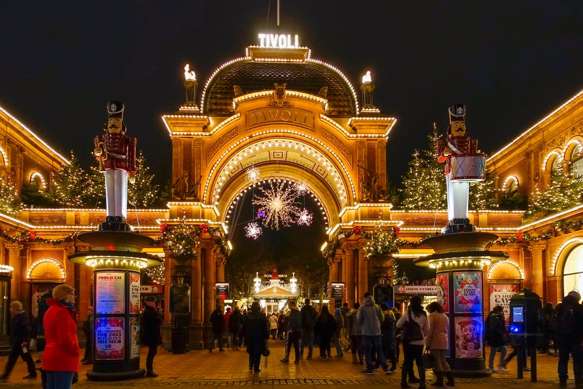 Tivoli Gardens is said to have inspired the design of Disneyland (Getty Images)