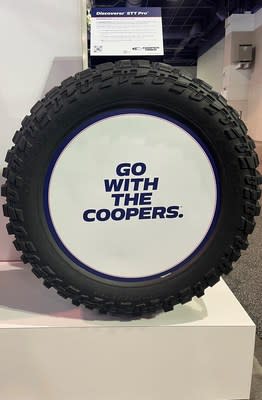 At this year’s SEMA Show, The Goodyear Tire &amp; Rubber Company introduces four new sizes for its popular Cooper Discoverer STT Pro tire lineup. The 35X12.50R22LT LRF, 33X12.50R20LT LRF, 35X12.50R18LT LRD and 35X12.50R17LT LRE sizes offer exceptional performance on harsh, muddy terrain, while also providing enthusiasts with enhanced curb appeal.