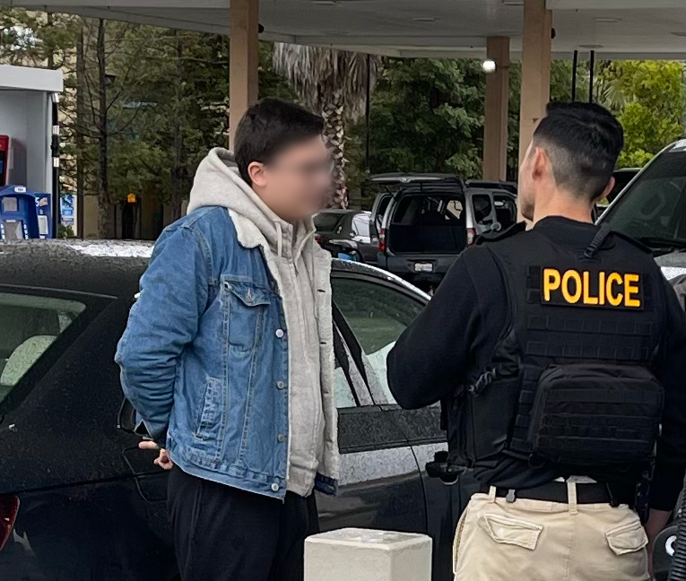 Suspect arrested in Folsom for allegedly buying alcohol for a minor during a statewide undercover operation.  (California Department of Alcoholic Beverage Control)