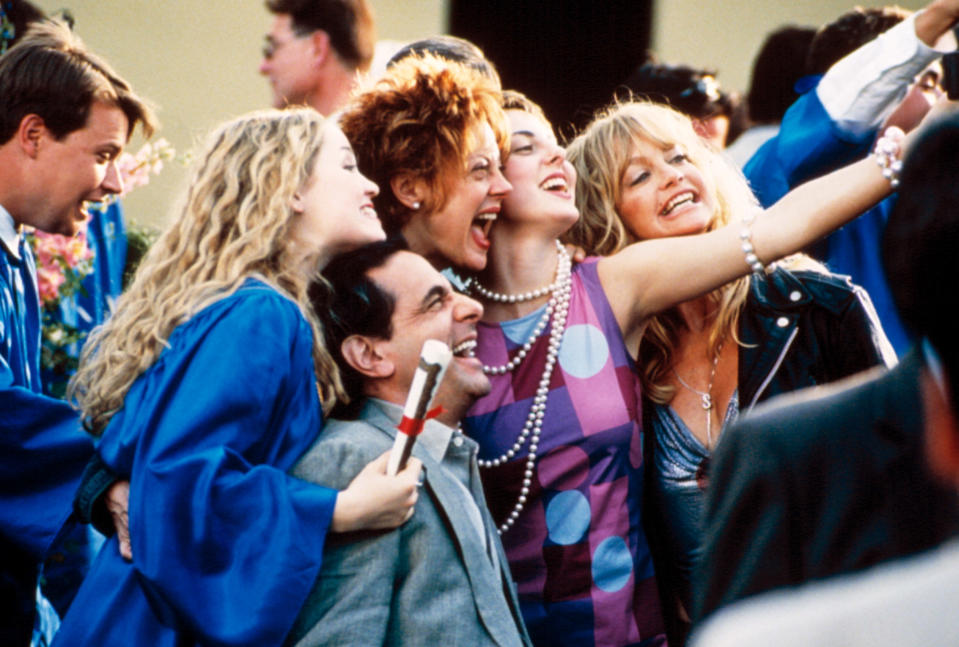 Erika Christensen, Robin Thomas, Susan Sarandon, Eva Amurri and Goldie Hawn in Banger Sisters