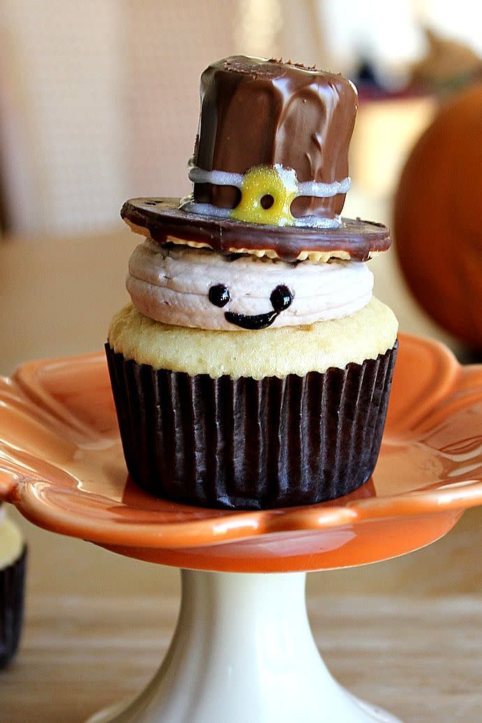 Pilgrim Cupcake