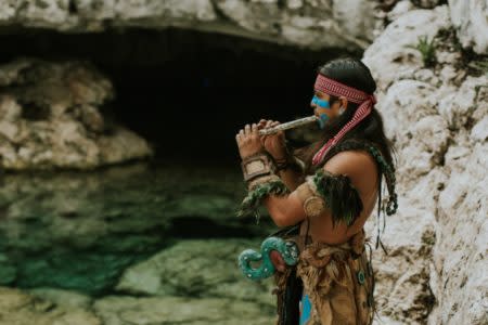 Mayan Ceremonial Cave