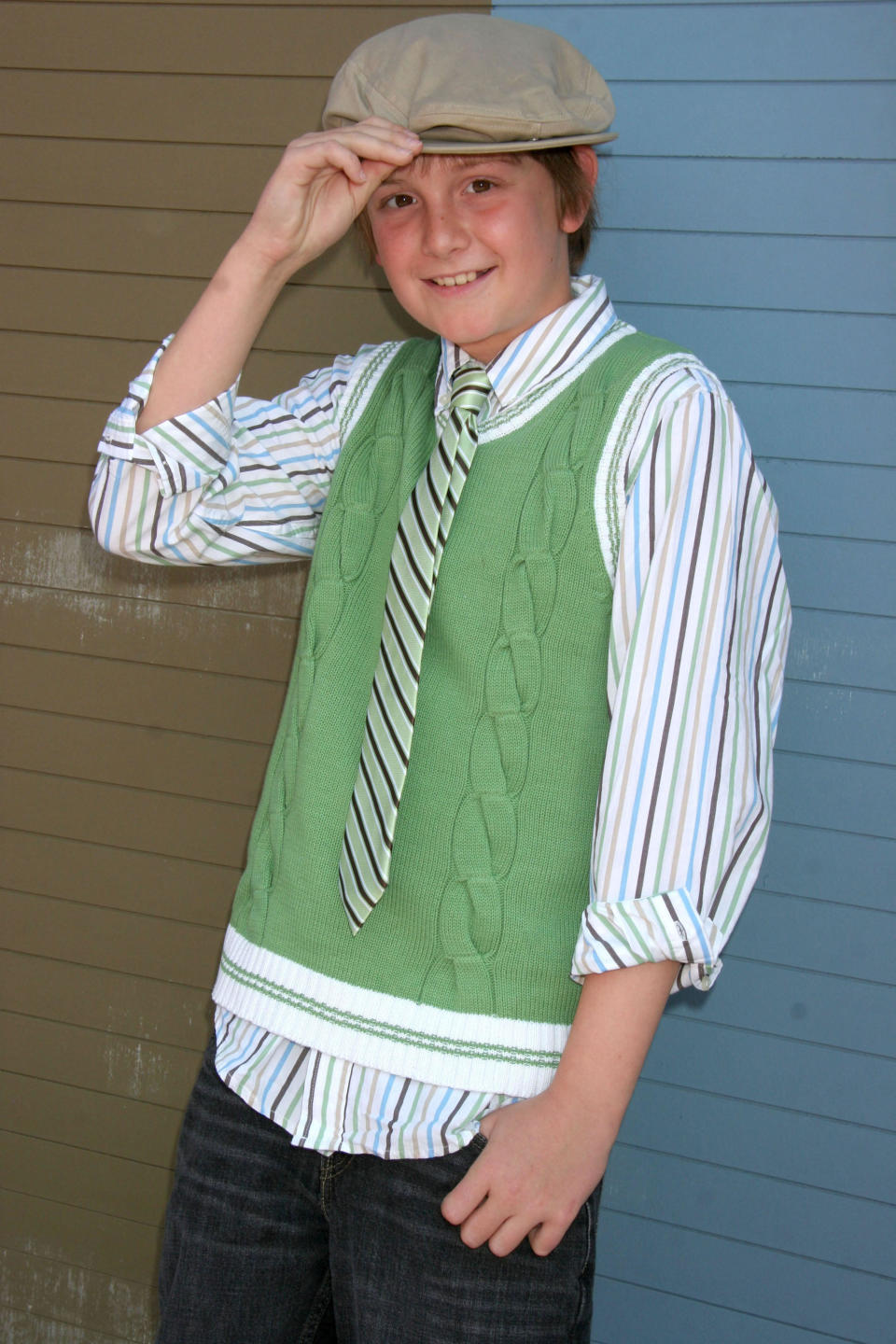 Austin Majors during the CARE (Child Actor Recognition Event) Awards in 2007. / Credit: Enos Solomon via Getty Images