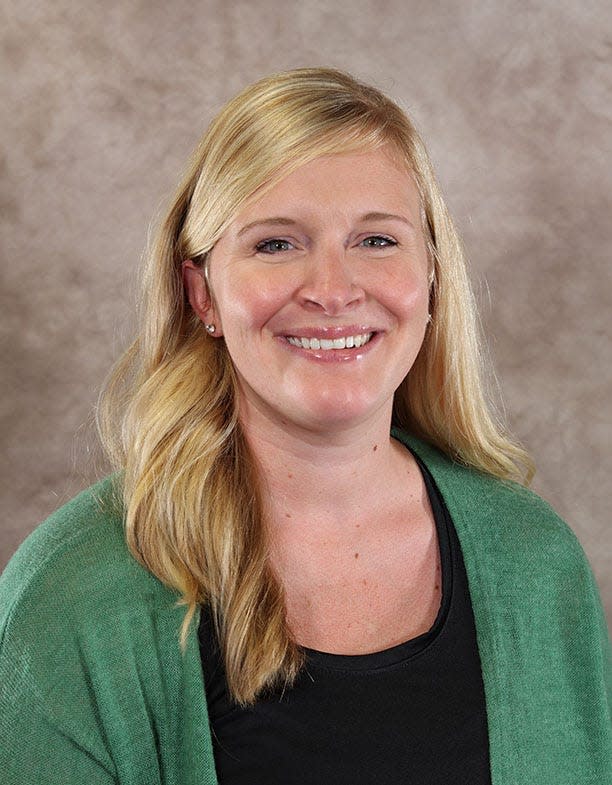 Lauren Dunn, MA, RD, CD, is a registered dietitian at IU Health Ball Memorial Hospital.