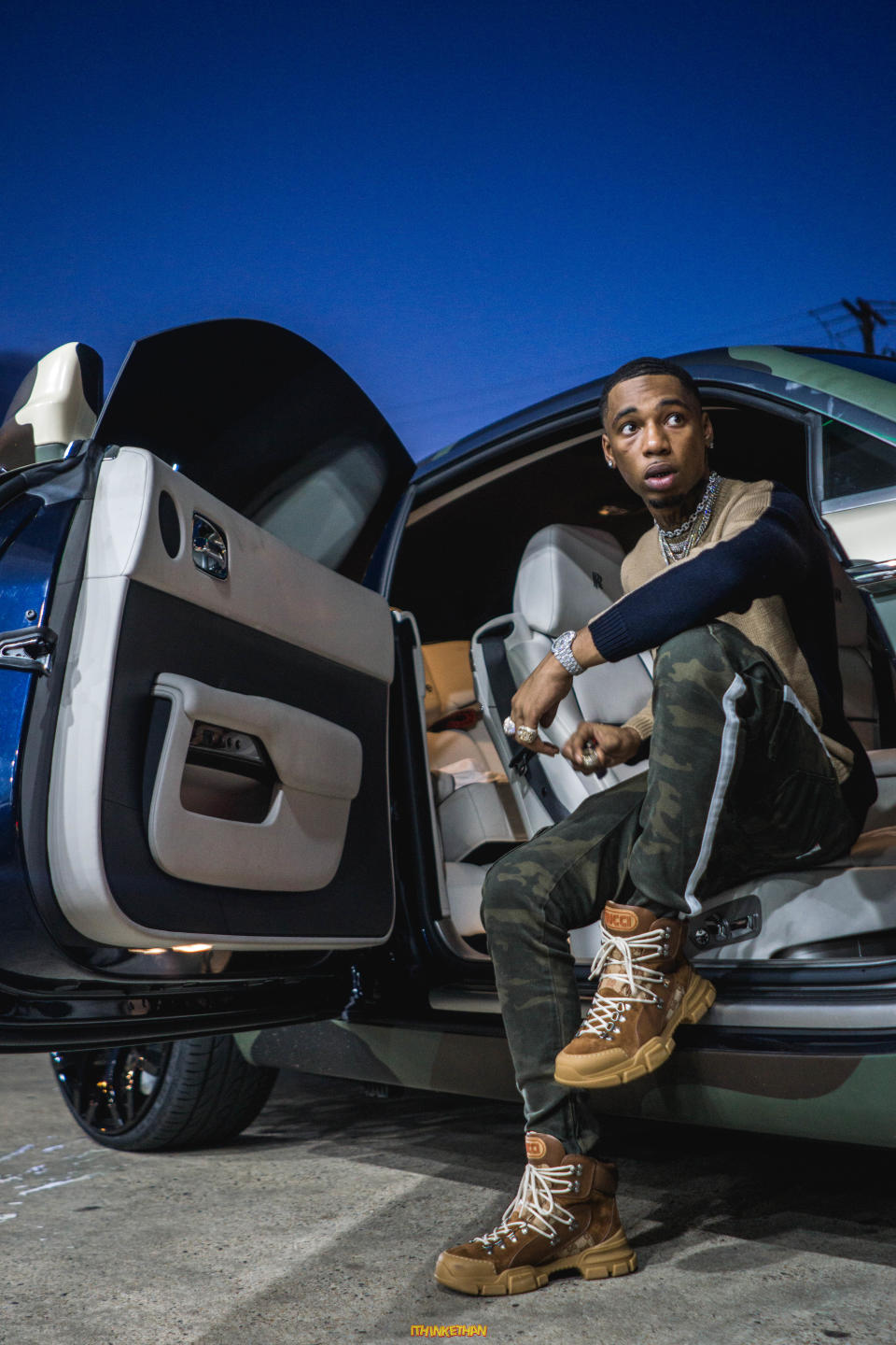 Key Glock rolls into Andrew J. Brady Music Center Wednesday evening.