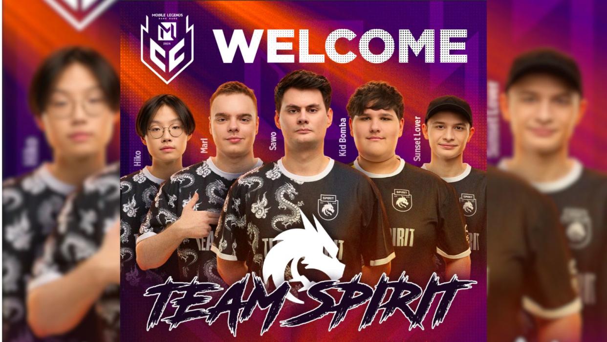 Team Spirit has entered the Mobile Legends: Bang Bang esports scene by signing the former Deus Vult roster, who turned heads everywhere with their fourth place finish at the M5 World Championship. (Photo: Team Spirit)