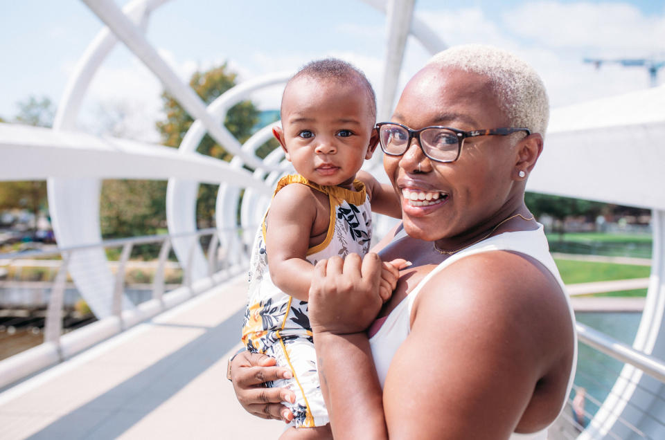 Ashleigh Owens and her daughter. (Courtesy Ashleigh Owens)