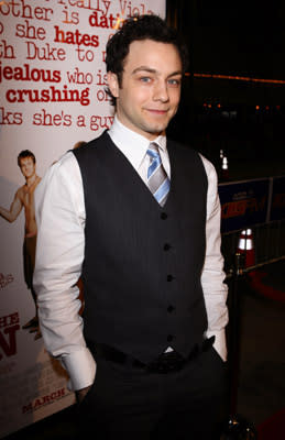 Jonathan Sadowski at the LA premiere of Dreamworks' She's the Man