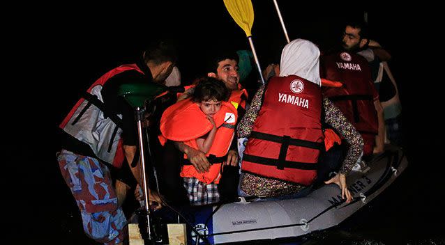 Migrants in Turkey. Photo: AP