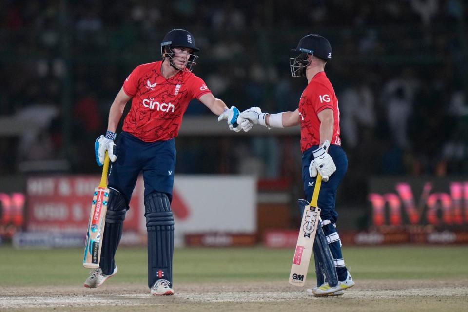 Harry Brook and Ben Duckett impressed for England (Anjum Naveed/AP) (AP)