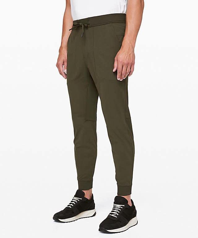 Replace all of dad&rsquo;s outdated cotton, elastic drawstring sweatpants with <strong><a href="https://fave.co/2R9Gb9F" target="_blank" rel="noopener noreferrer">Lululemon&rsquo;s ABC joggers</a></strong>. These sleek pants feature a zippered pocket and phone sleeve. Users praise them for their comfort, so don&rsquo;t be surprised when you spot dad <strong><a href="https://fave.co/2R9Gb9F" target="_blank" rel="noopener noreferrer">wearing them all the time</a></strong>.