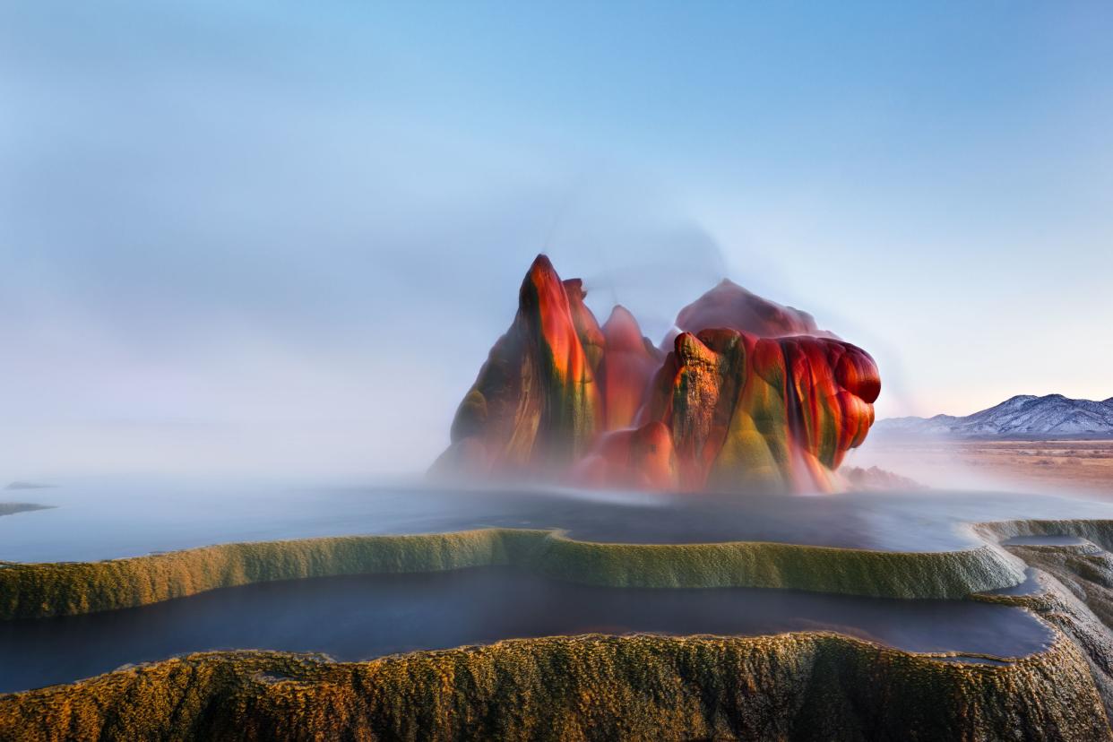 Fly Geyser, Nevada