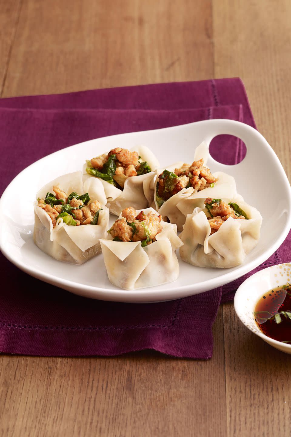 Escarole-Chicken Dumplings