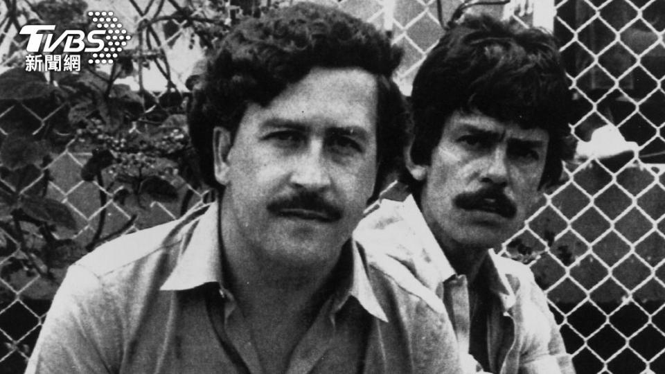 （前）哥倫比亞大毒梟埃斯科巴（Pablo Escobar）。（圖／達志影像美聯社）