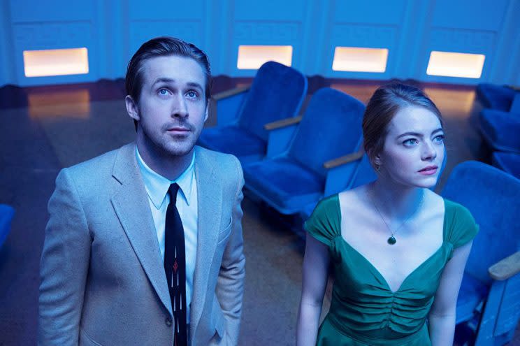 Ryan Gosling und Emma Stone in “La La Land” (Foto: ddp images)