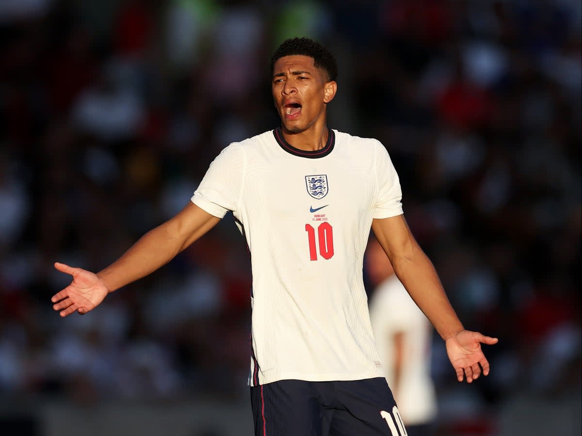 Jude Bellingham has become part of the England setup  (The FA via Getty Images)