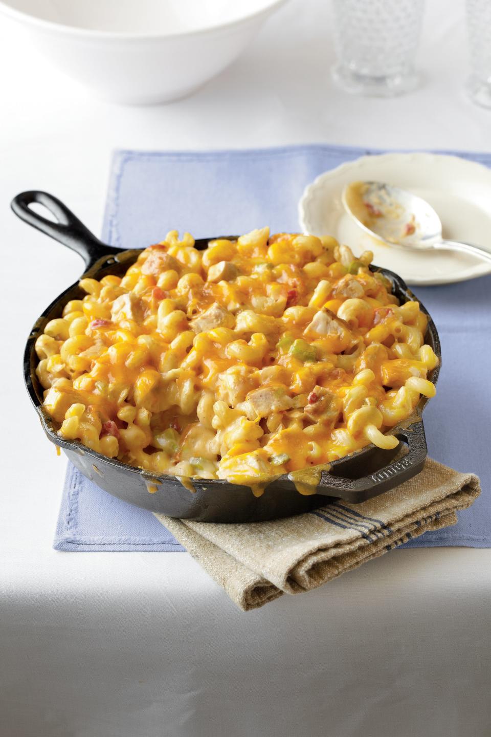 King Ranch Chicken Mac and Cheese