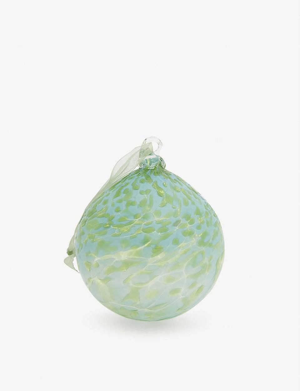 7) Hand-blown glass decoration, Curio