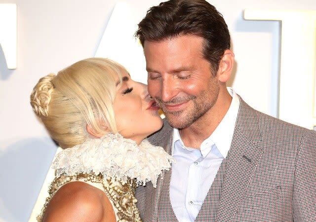 Lady Gaga and Bradley Cooper