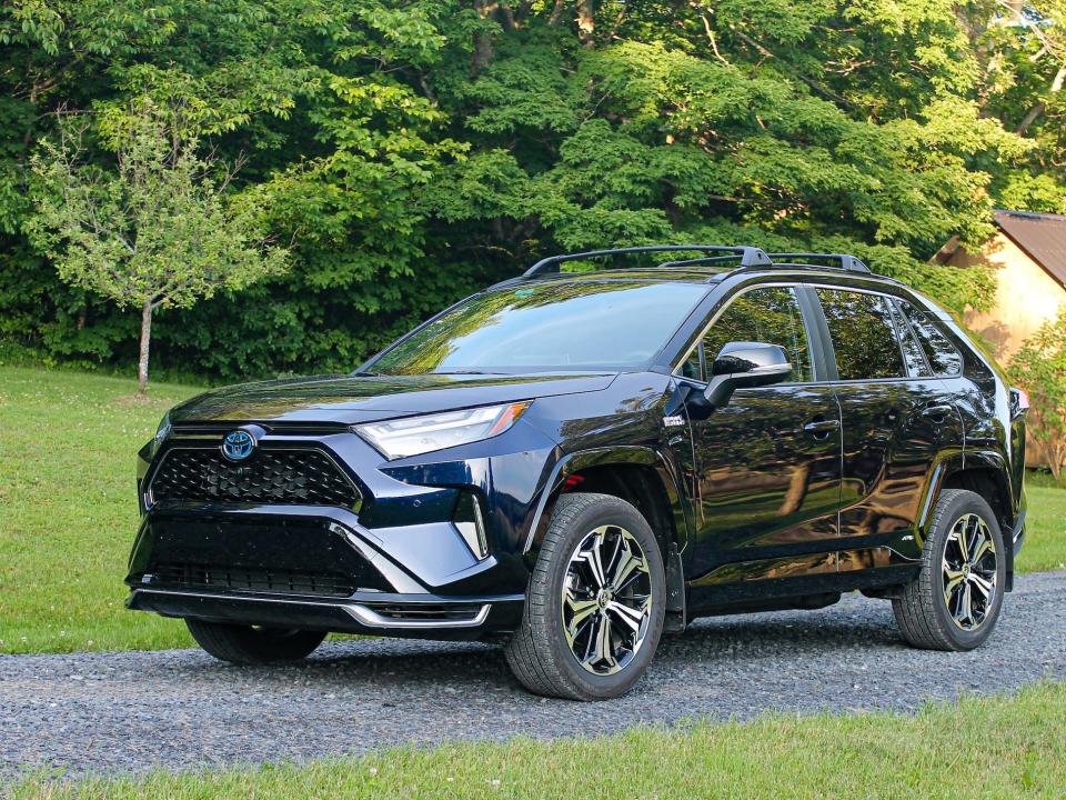 The 2022 Toyota RAV4 Prime XSE plug-in hybrid SUV.