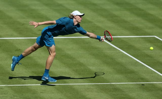 Denis Shapovalov is not happy with the playing conditions in Melbourne 