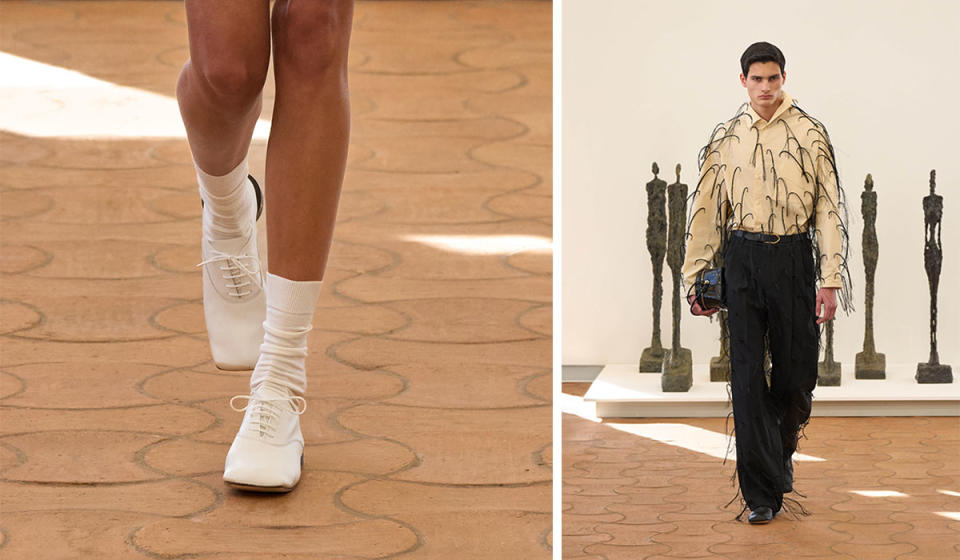 Jacquemus' 'Les Sculptures' Spring 2024 Collection, Photos