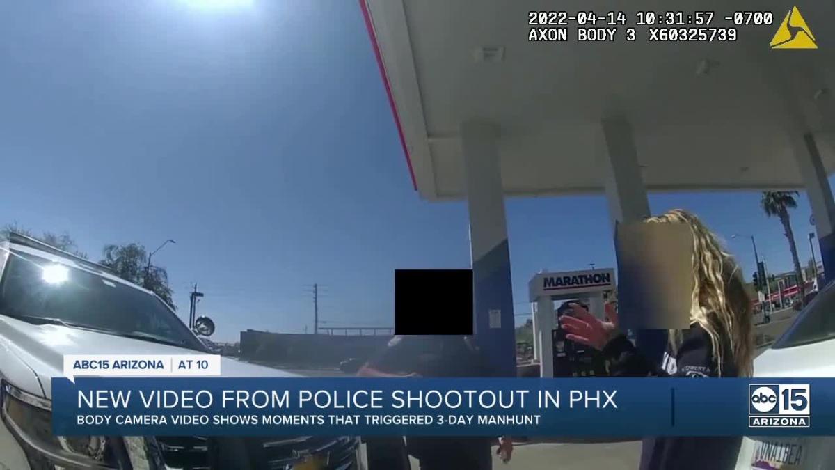 Video Body Camera Video Shows Moments Nicholas Cowan Shoots A Phoenix Officer 