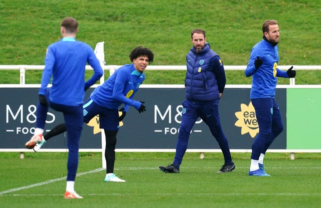 England Training Session