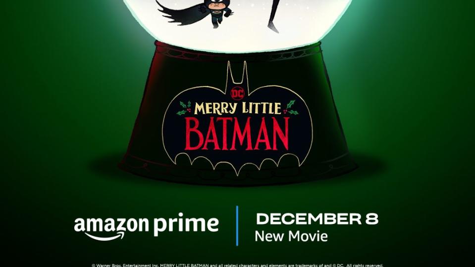 animated little batman poster