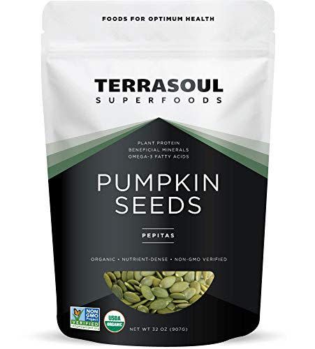 25) Unsalted Pumpkin Seeds