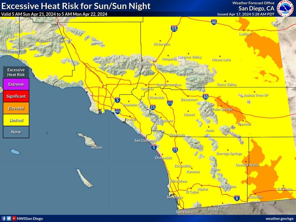 After mild weather, the High Desert may see temperatures heat up into the 90s over the weekend.