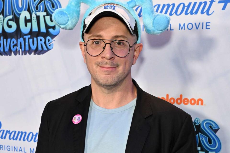 <p>Bedder/Getty</p> Steve Burns at the 