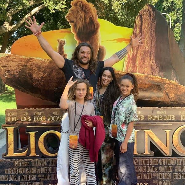 Jason Momoa, Lisa Bonet, Kids