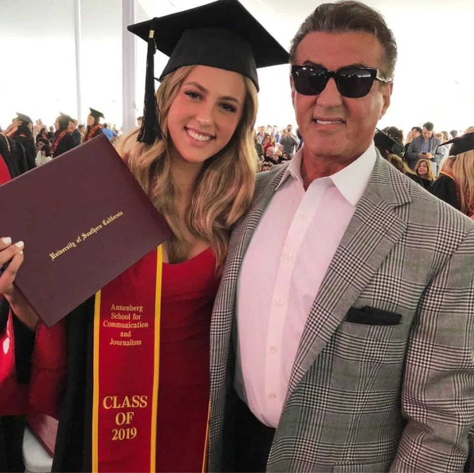 Sylvester Stallone, Sophia Stallone