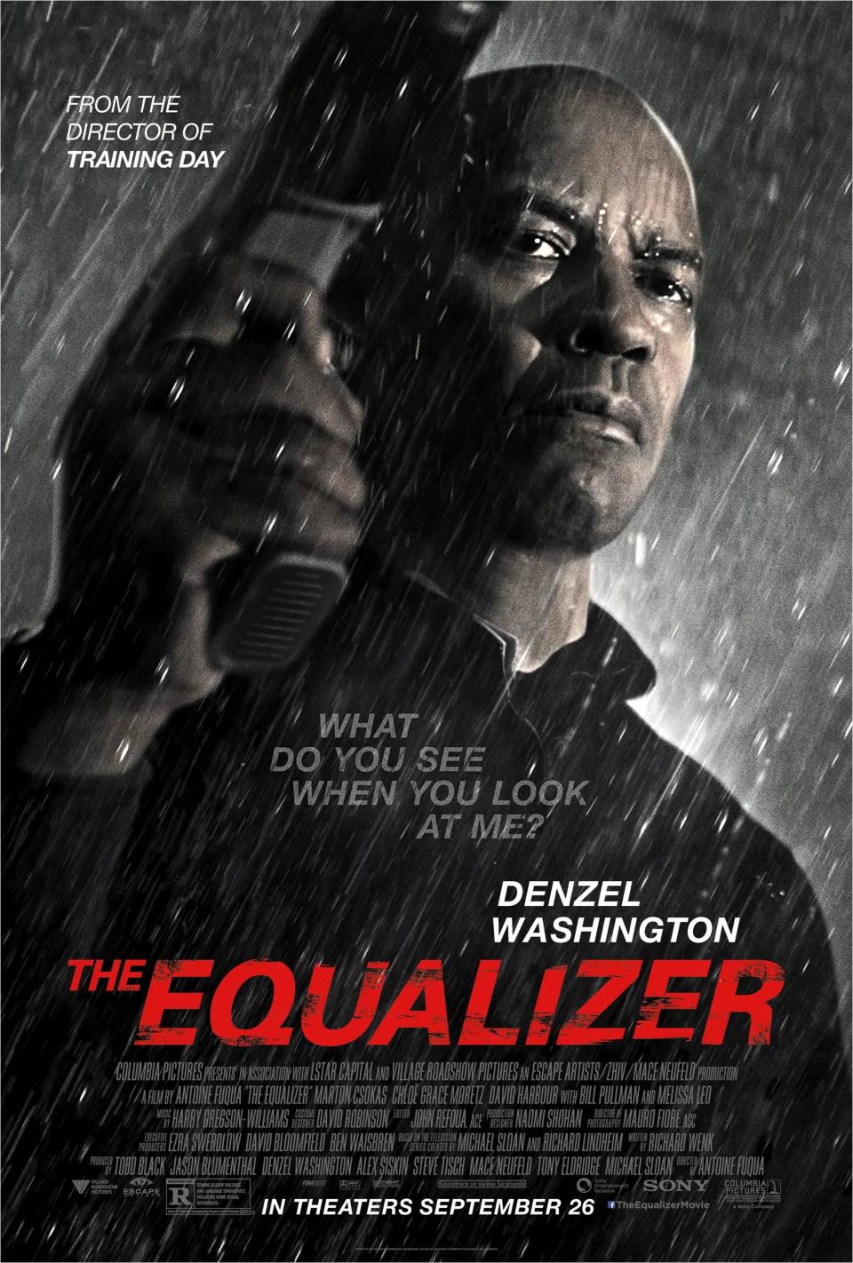 The Equalizer poster Denzel Washington